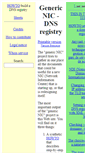 Mobile Screenshot of generic-nic.net